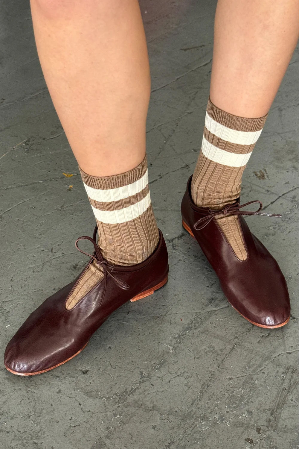 Le Bon Her Varsity Sock