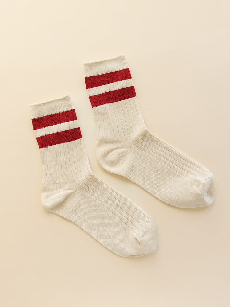 Le Bon Her Varsity Sock